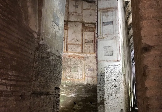 Rome - Domus aurea (couloir)