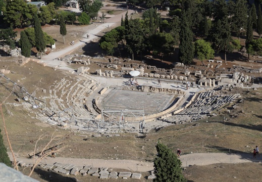 Athènes - Théâtre de Dionysos - Versant Sud de l'Acropole