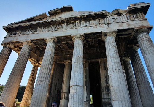 Athènes - La façade de l'Héphaïstéion