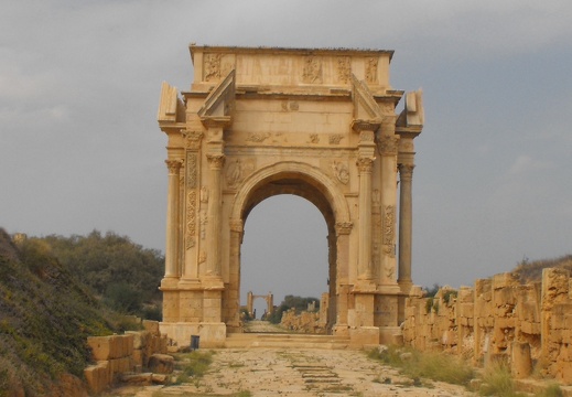Leptis Magna - L'Arc de Septime Sévère 