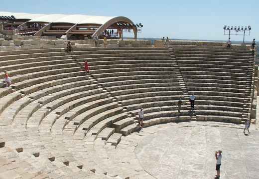 Kourion - Le théâtre
