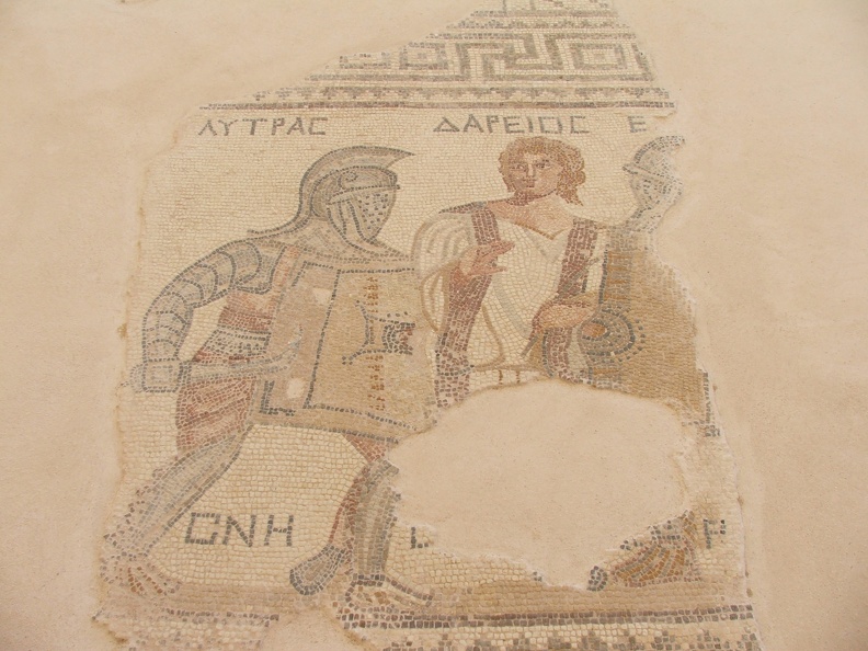 Kourion, mosaïque des gladiateurs.JPG