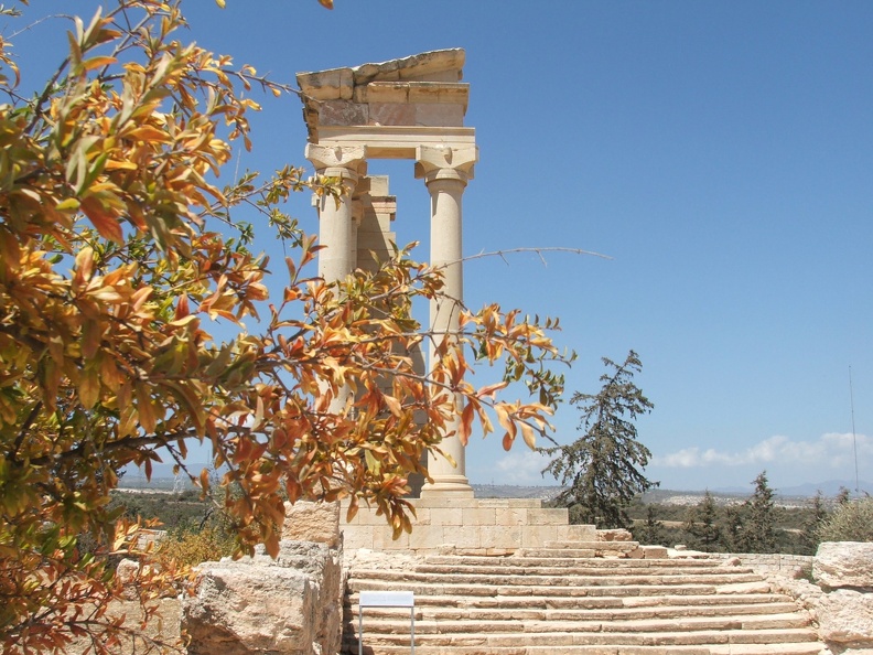 Kourion, le temple d'Apollon.JPG