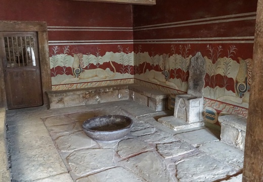 Knossos - La salle du trône