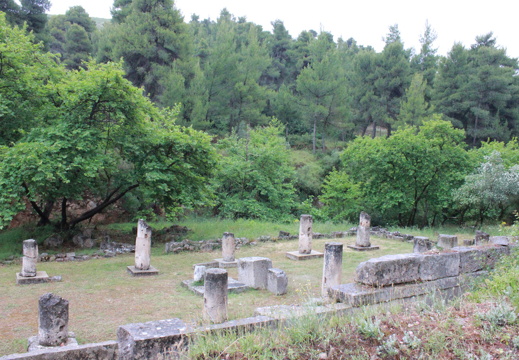 Amphiaréion d'Oropos, cella du temple