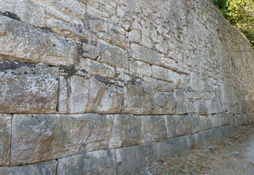 Butrint - Le mur d’enceinte