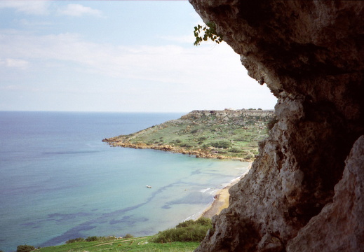Le voyage d'Ulysse - La grotte de Calypso dans l'archipel maltais