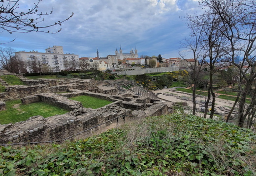Lyon - Près du prétoire d'Agrippa