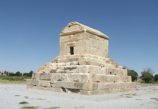 Pasargades - Le tombeau de Cyrus II
