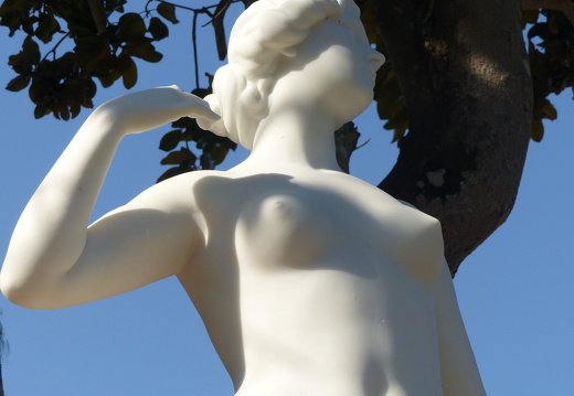 Achilleion de Corfou - Statue de Phryné
