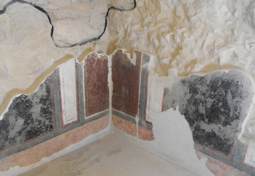 Massada - Fresques du palais d’Hérode