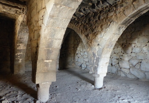 Qasr al-Azraq, salle vôutée