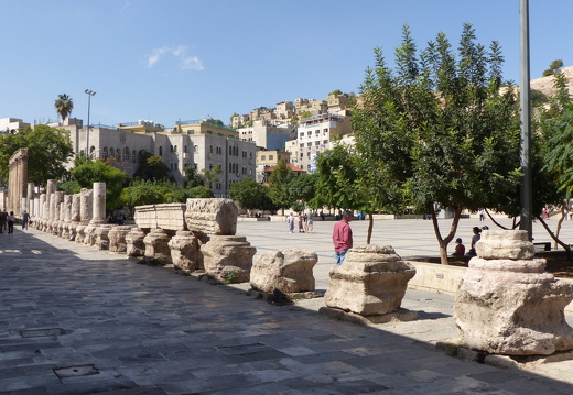 Amman, le forum devant le théâtre