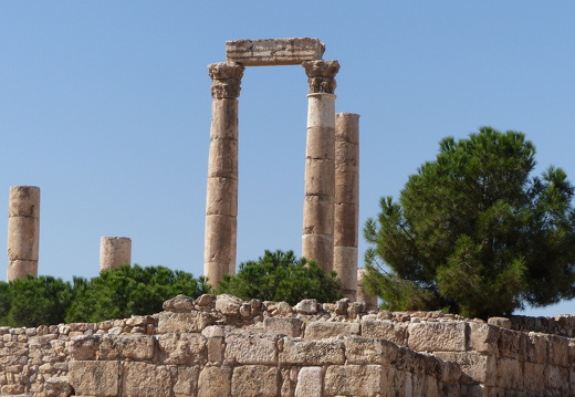 Amman, le temple d’Hercule