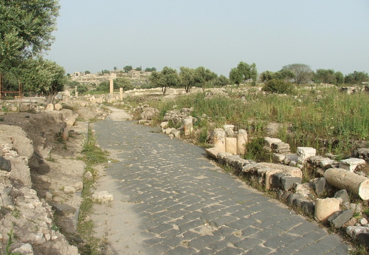 Umm Qeis le decumanus