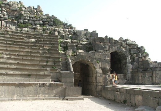 Umm Qeis, le théâtre ouest