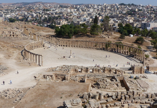 Jerash le site de l’antique Gerasa 