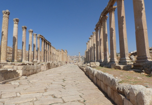 Jerash, le cardo maximus