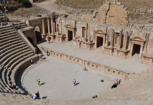 Jerash, le théâtre sud