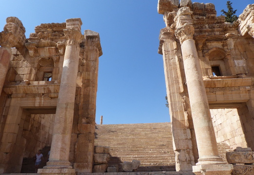 Jerash, propylées du temple d’Artémis