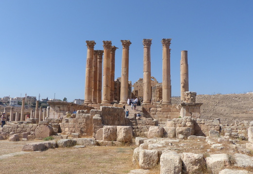 Jerash, le temple d’Artémis