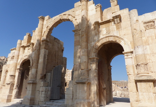 Jerash, la porte sud