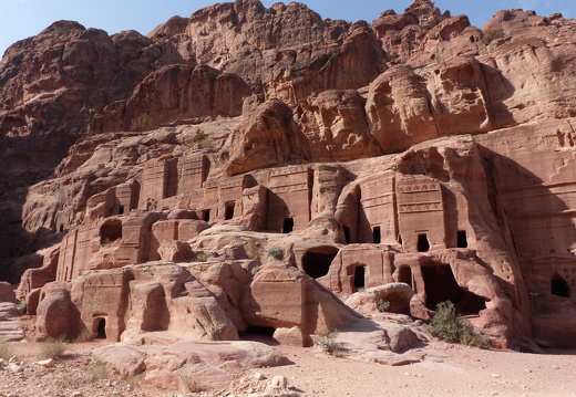 Petra, tombeaux de « la rue des façades »