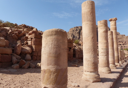 Petra, le cardo maximus