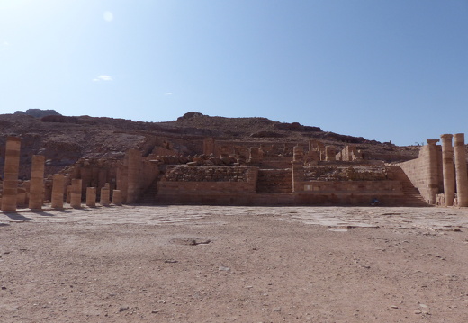 Petra, téménos du Grand Temple sud