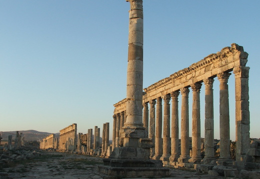 Apamée, colonne votive