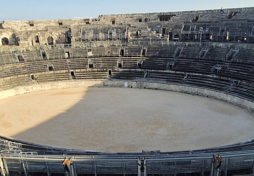 Nîmes, arène de l'amphithéâtre