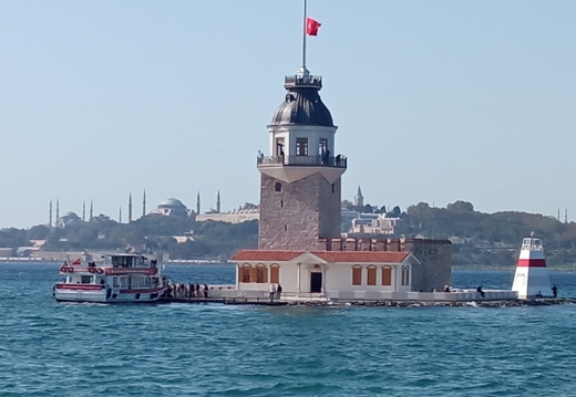 Istanbul, la Tour de Léandre sur le Bosphore