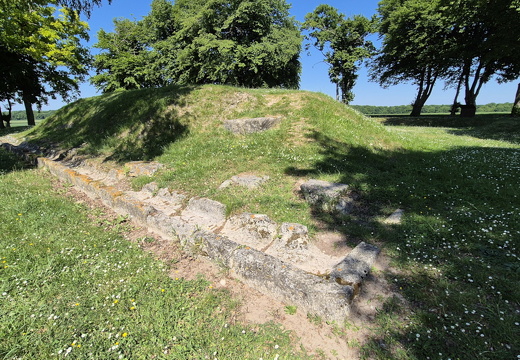 Champlieu, vestiges du temple romain
