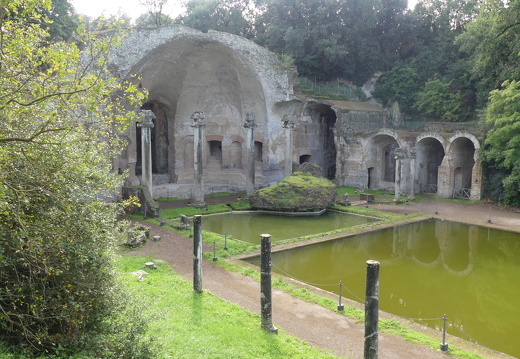 Tivoli, villa d'Hadrien, le Sérapéum