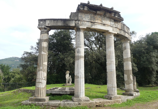 Tivoli, villa d'Hadrien, temple de Vénus