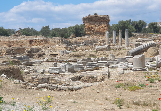 Crète, Gortyne, temple d'Auguste