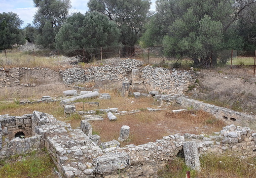 Crète, Gortyne, temple des dieux égyptiens