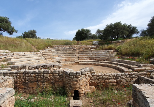 Aptera, le théâtre 