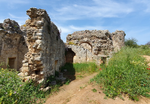Aptera, vestiges des thermes